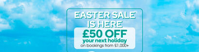 Easter Holiday Deals 2026 – Save £50 on Your Next Getaway